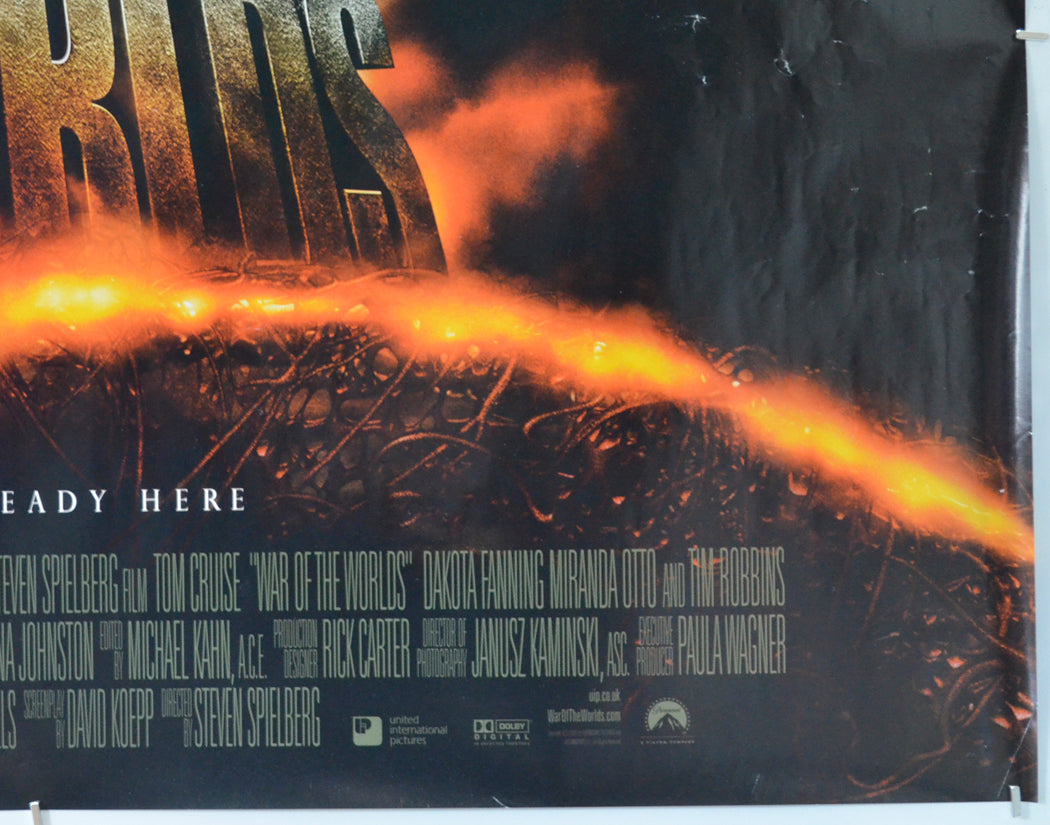 WAR OF THE WORLDS (Bottom Right) Cinema Quad Movie Poster