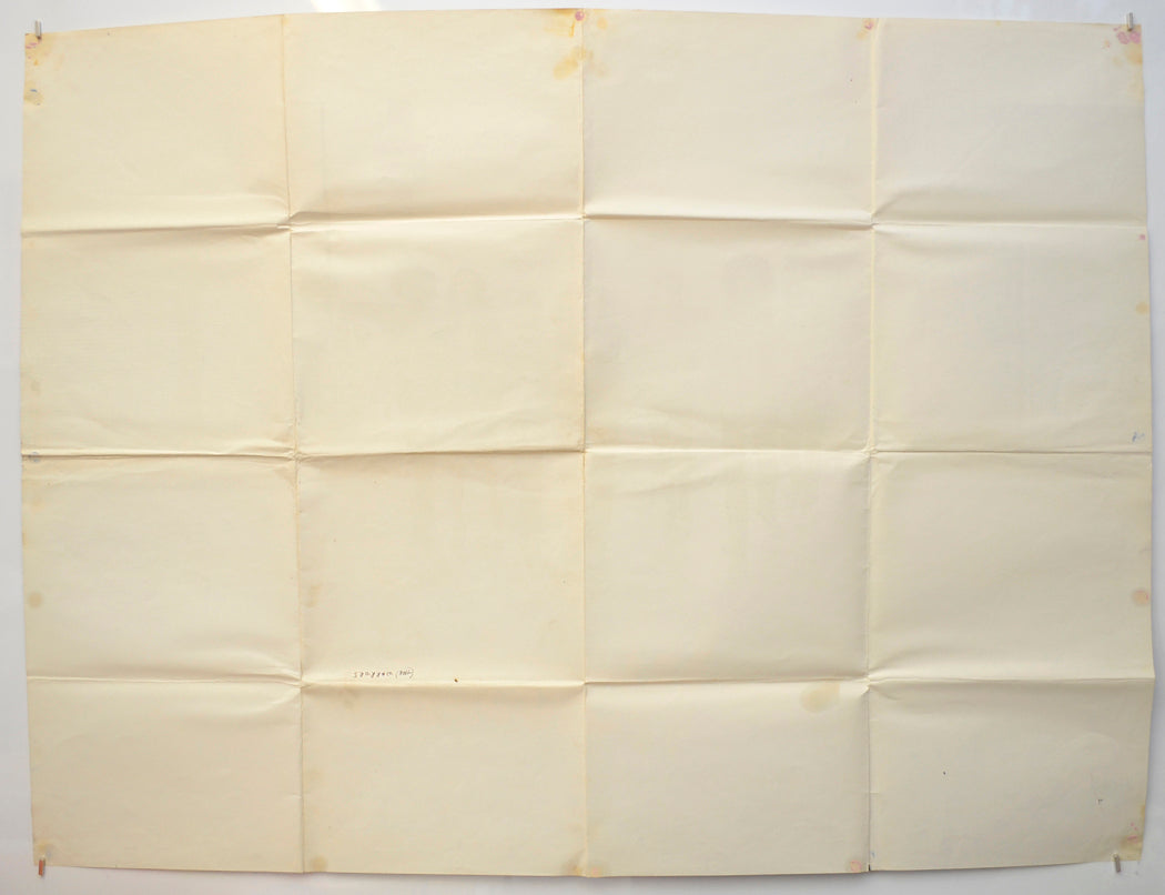 THE WARRIORS (Back) Cinema Quad Movie Poster