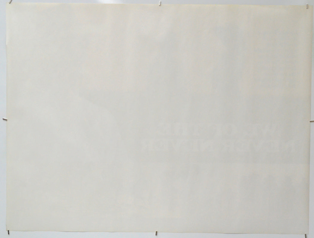 We Of The Never Never (Back) Cinema Quad Movie Poster