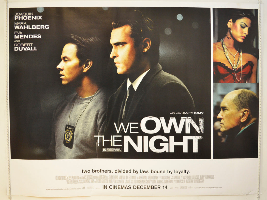We Own The Night Original Quad Poster - Film Poster - Movie Poster