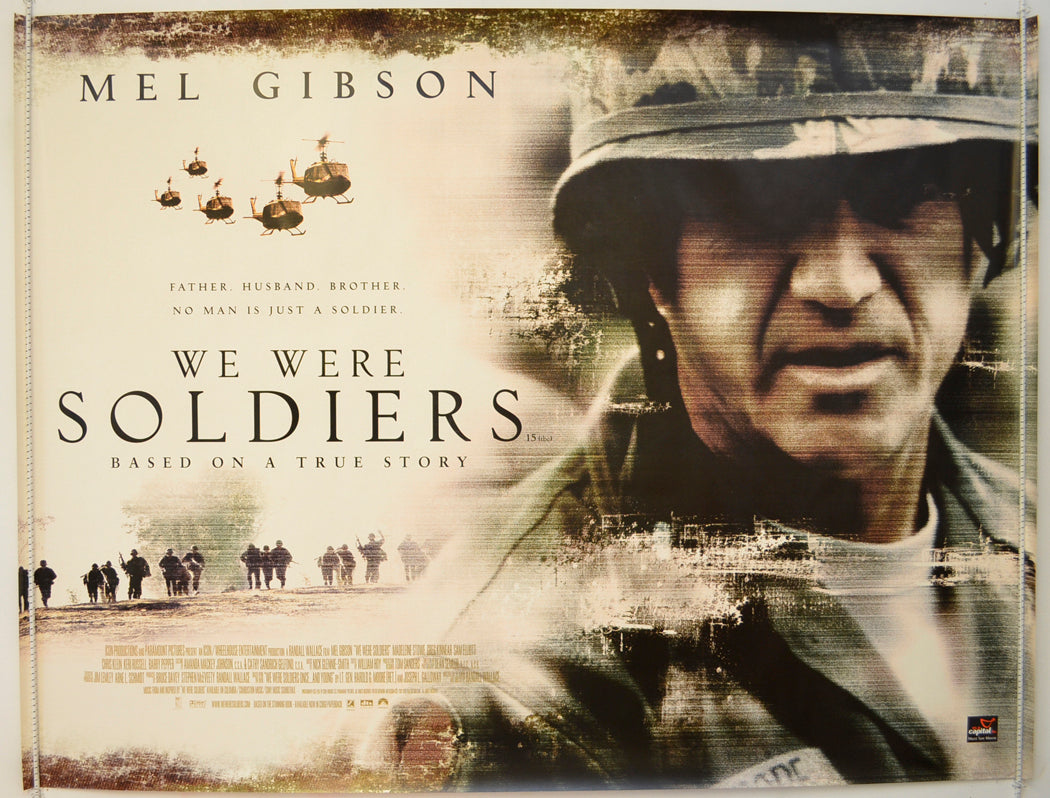 We Were Soldiers Original Quad Poster - Film Poster - Movie Poster