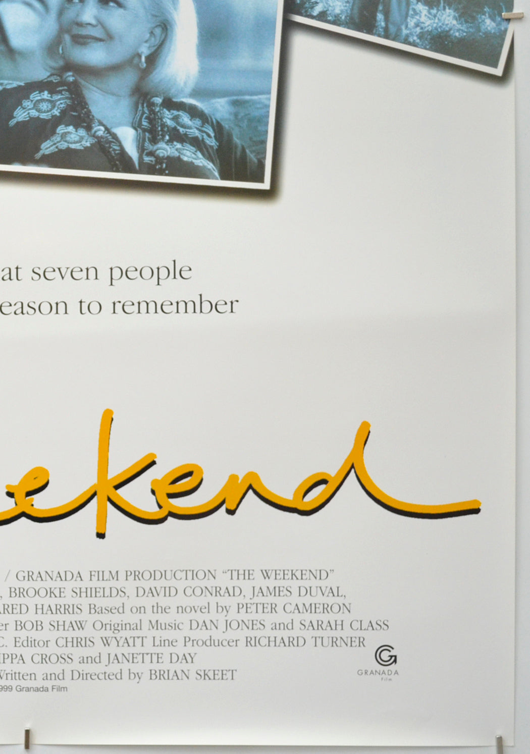 THE WEEKEND (Bottom Right) Cinema One Sheet Movie Poster