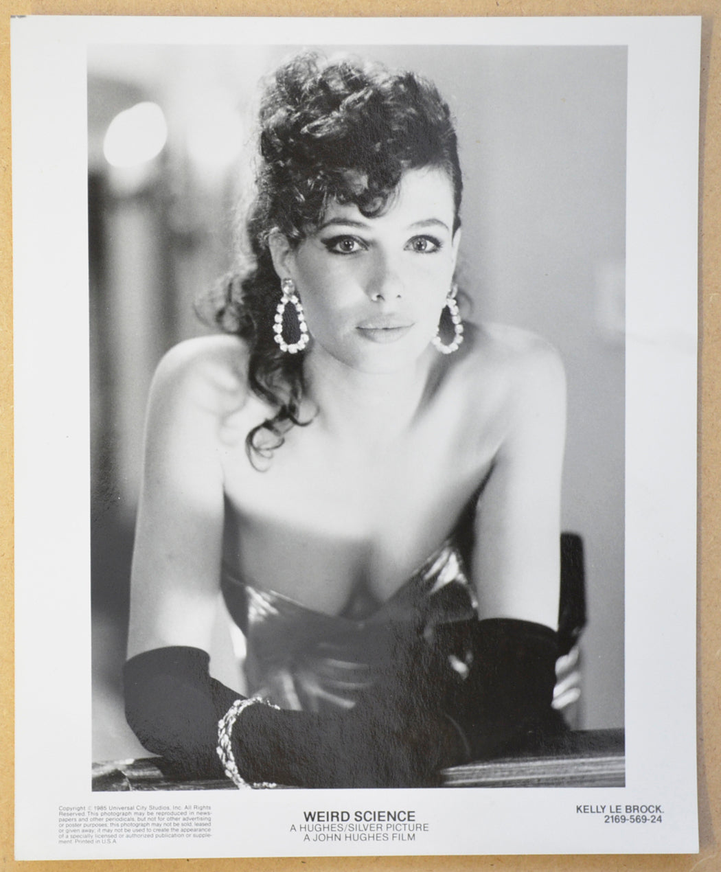 WEIRD SCIENCE (Still 4) Cinema Black and White Press Stills