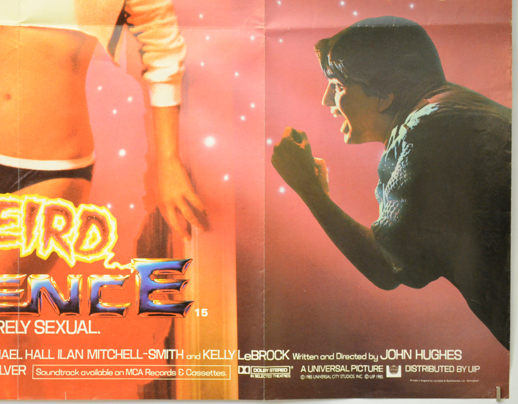 WEIRD SCIENCE (Bottom Right) Cinema Quad Movie Poster