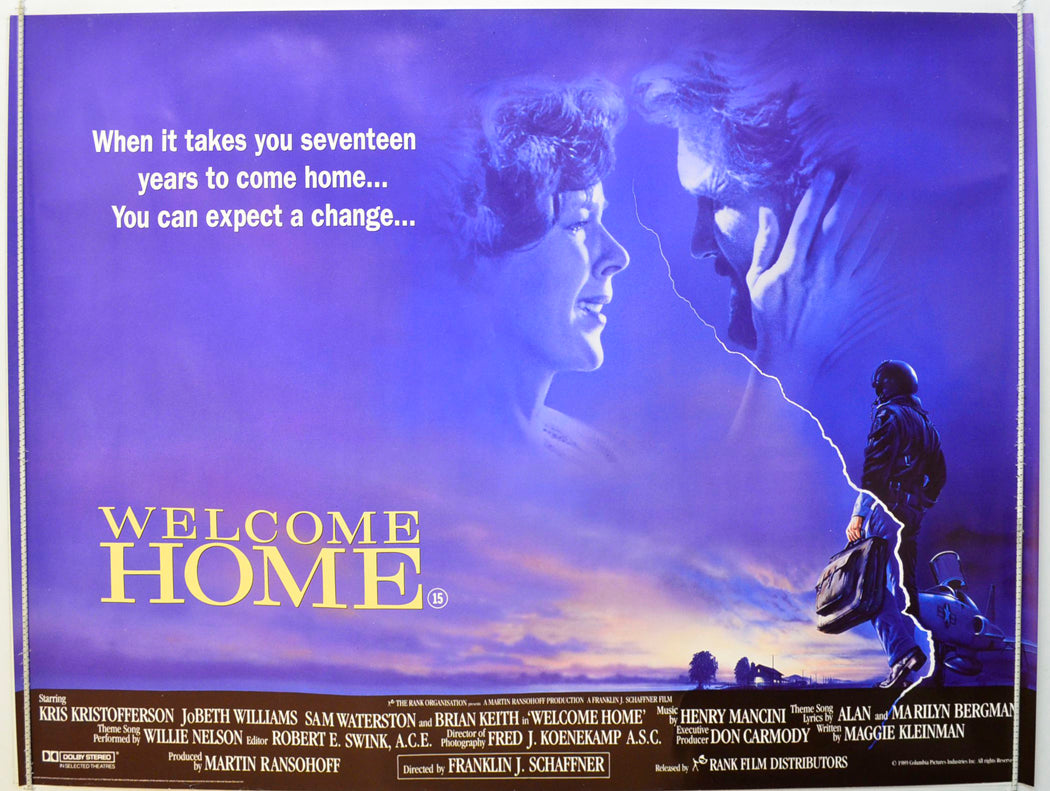 Welcome Home Original British Quad Poster - Film Poster - Movie Poster