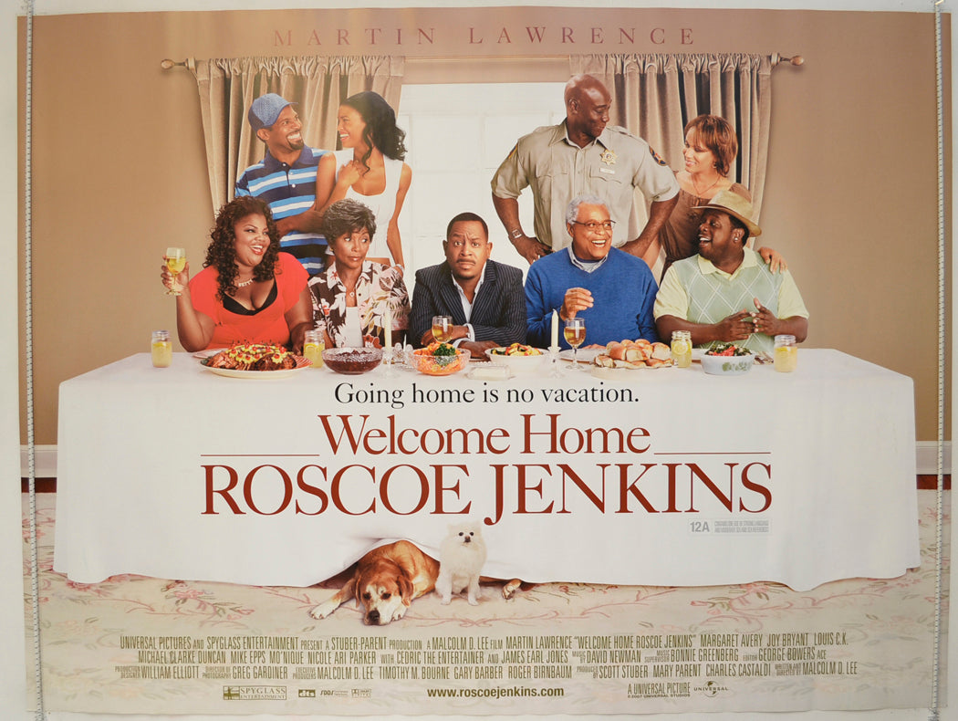 Welcome Home Roscoe Jenkins Original Quad Poster - Film Poster - Movie Poster