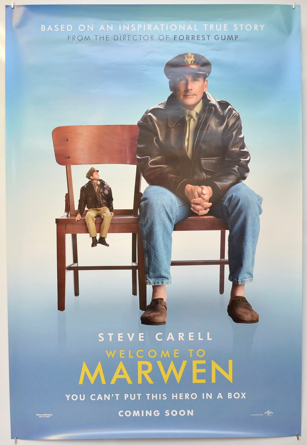 Welcome To Marwen (Teaser / Advance Version) Original One Sheet Poster - Film Poster - Movie Poster