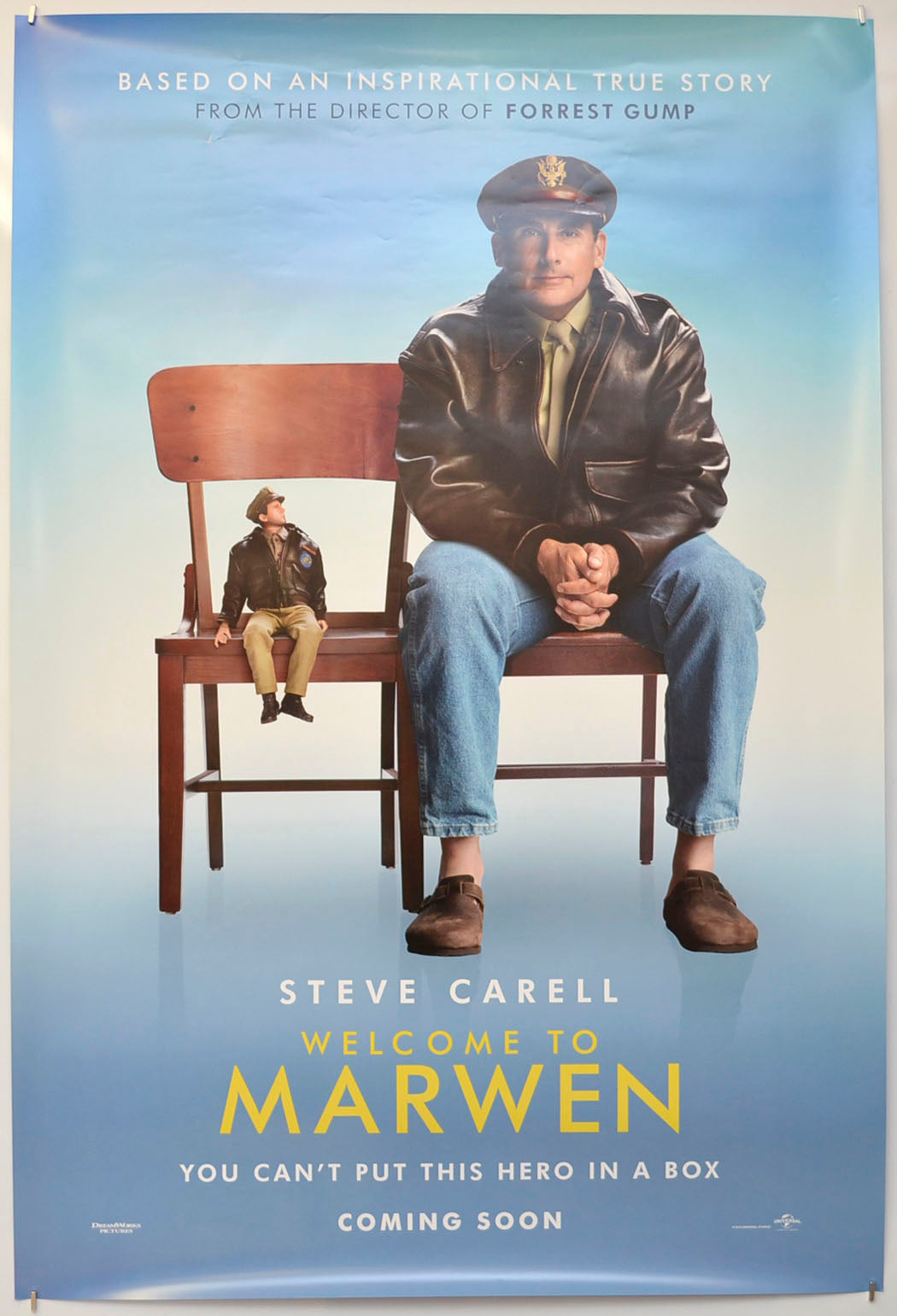 Welcome To Marwen (Teaser / Advance Version) Original One Sheet Poster - Film Poster - Movie Poster