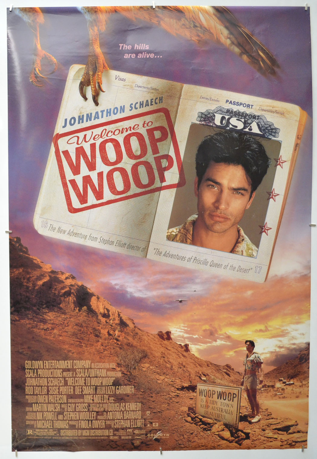 Welcome To Woop Woop Original One Sheet Poster - Film Poster - Movie Poster