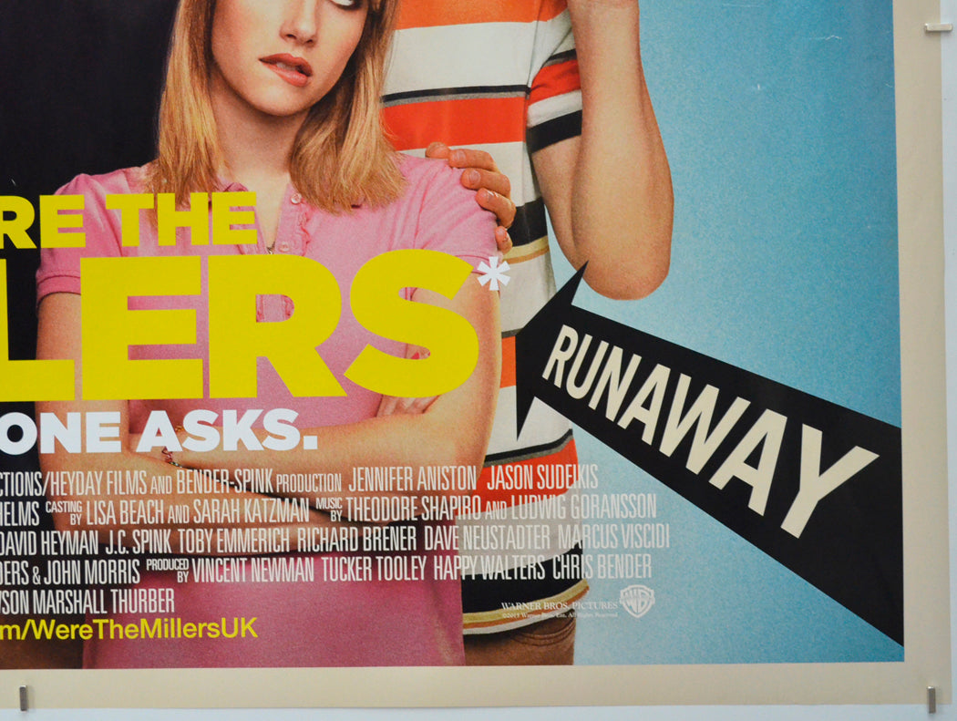 WE’RE THE MILLERS (Bottom Right) Cinema Quad Movie Poster