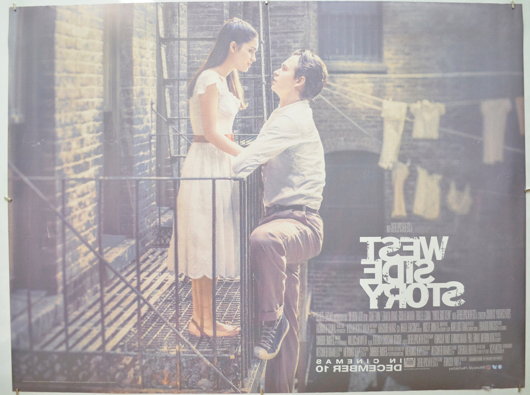 WEST SIDE STORY (Back) Cinema Quad Movie Poster