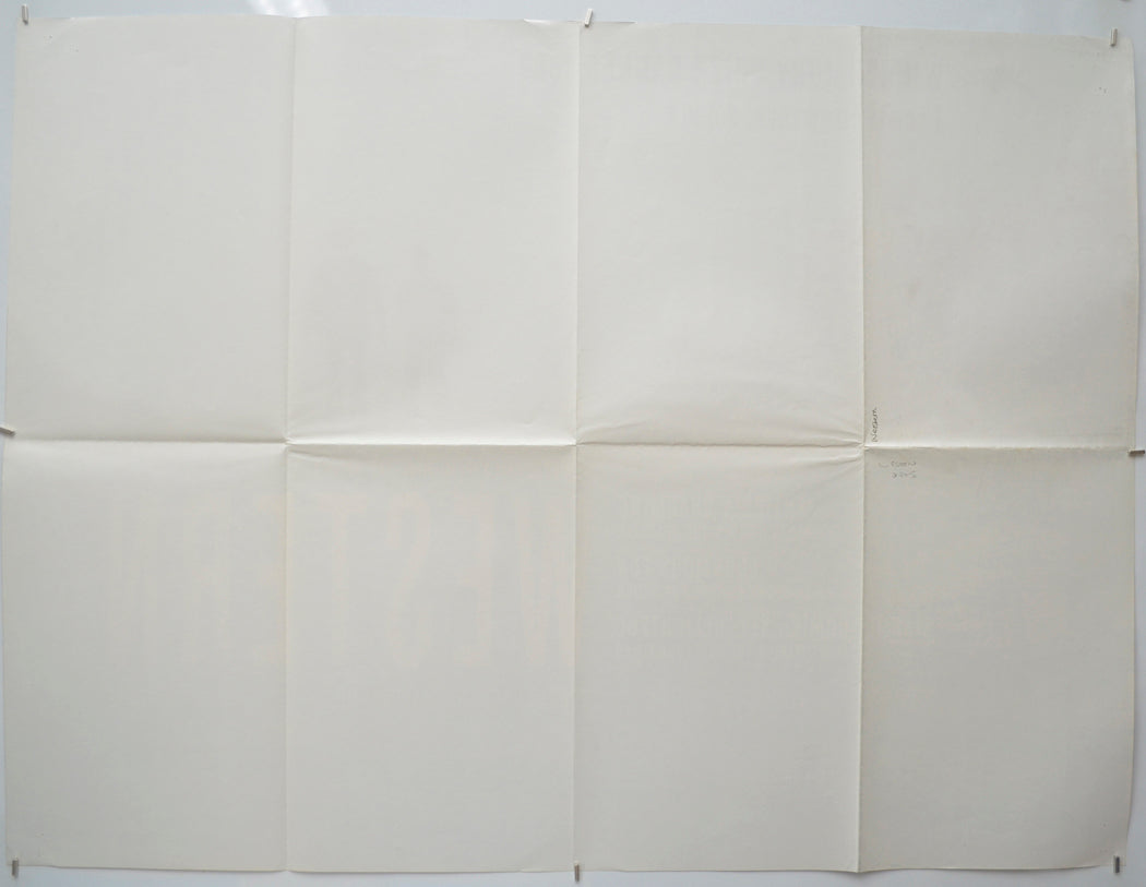 WESTERN (Back) Cinema Quad Movie Poster