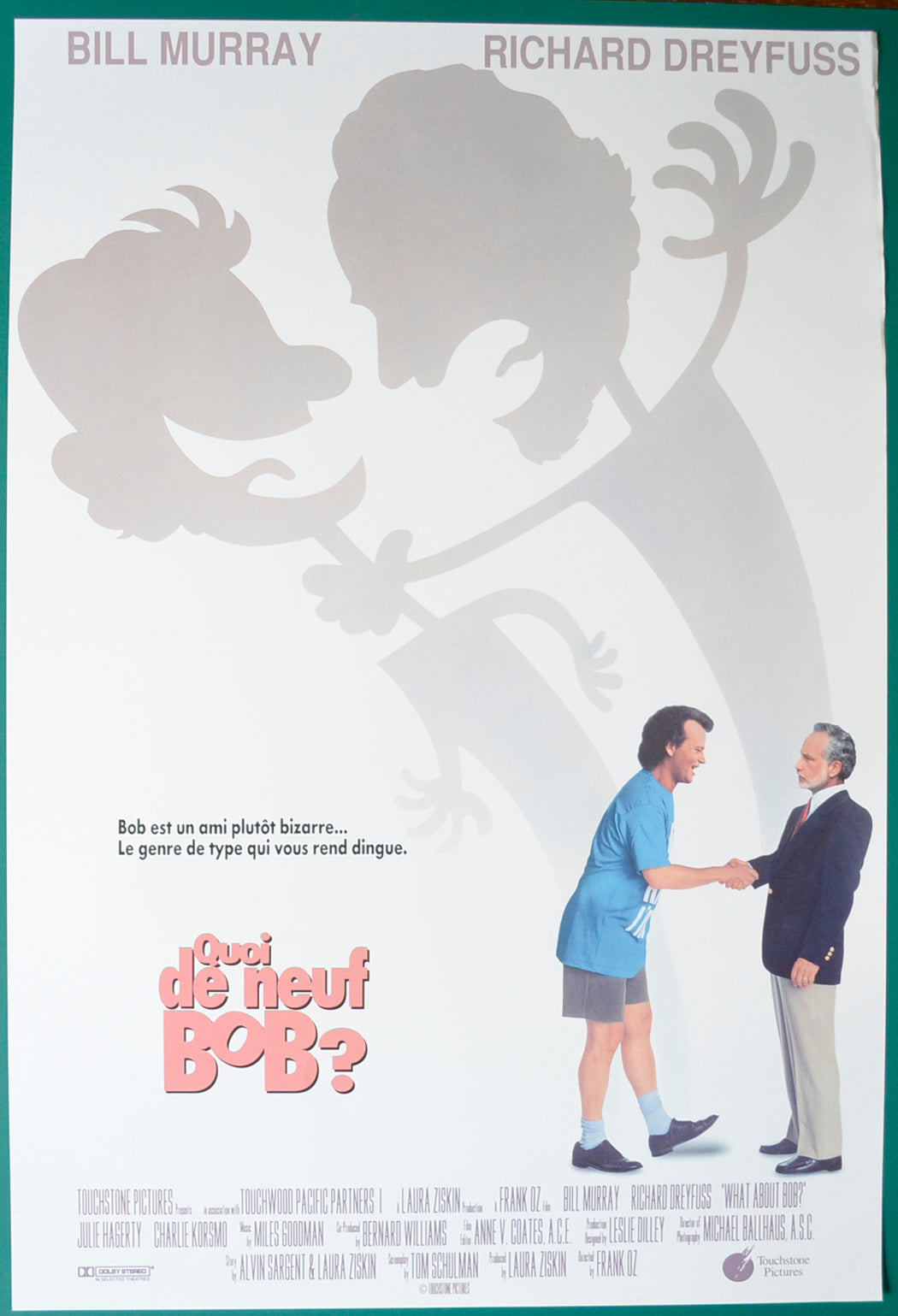 What About Bob Original Belgian Poster - Film Poster - Movie Poster
