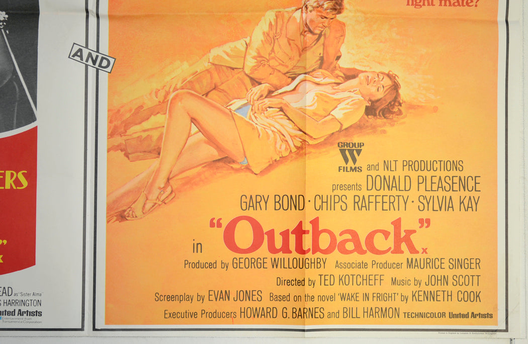 WHAT’S THE MATTER WITH HELEN? / OUTBACK (Bottom Right) Cinema Quad Movie Poster