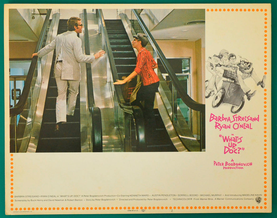 What's Up Doc? Original USA Cinema Lobby Card #2