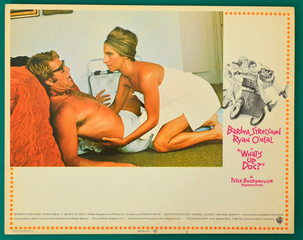 What's Up Doc? Original USA Cinema Lobby Card #3