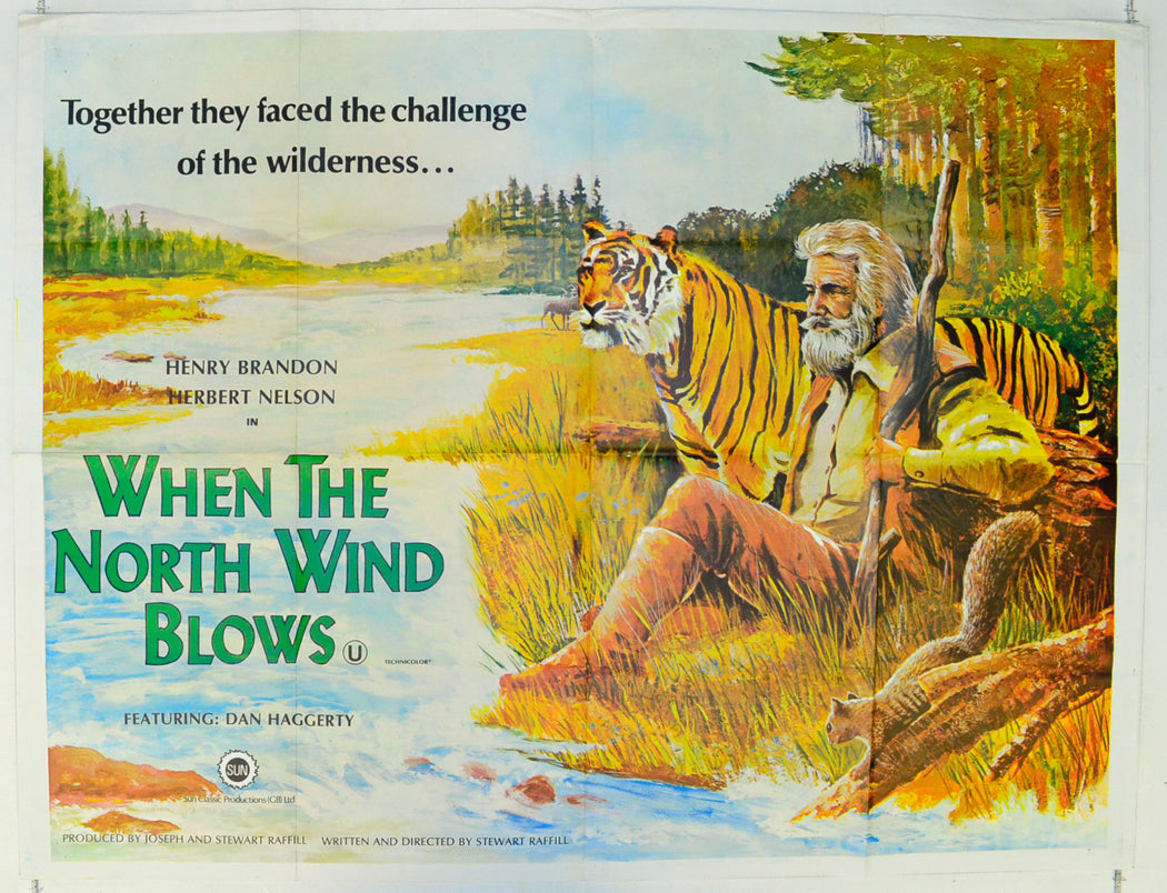 When The North Wind Blows Original British Quad Poster - Film Poster - Movie Poster