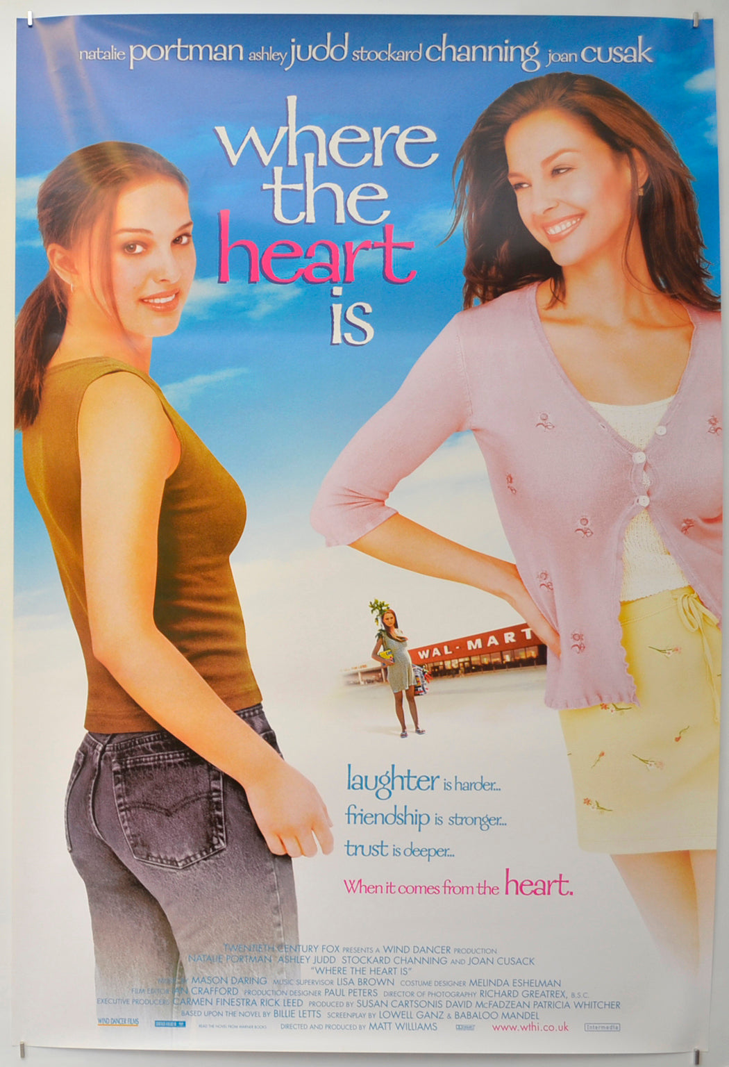 Where The Heart Is Original One Sheet Poster - Film Poster - Movie Poster