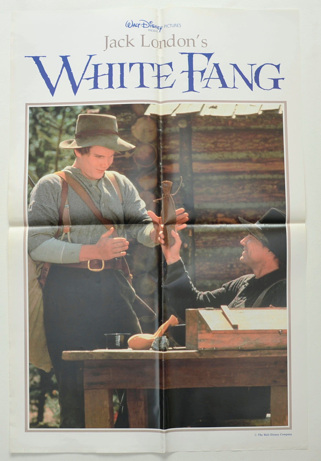 White Fang (Double Crown Poster – Design 3) Original Double Crown Poster - Film Poster - Movie Poster