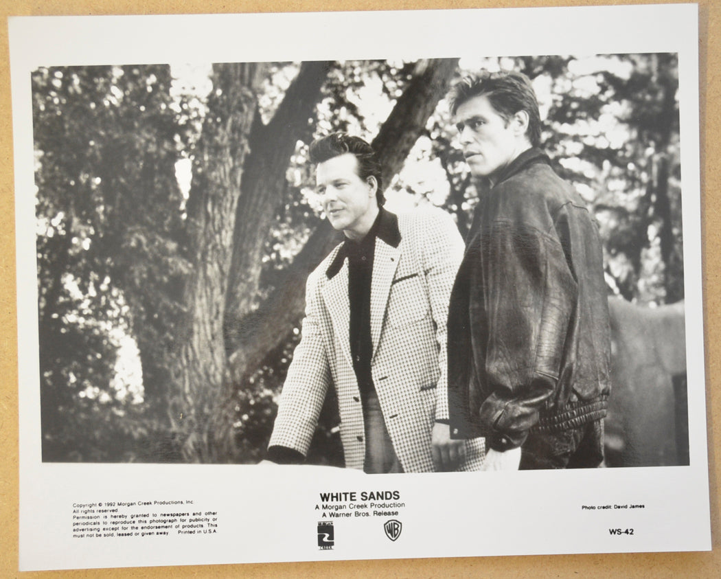 White Sands Original Black and White Press Still (Photograph)