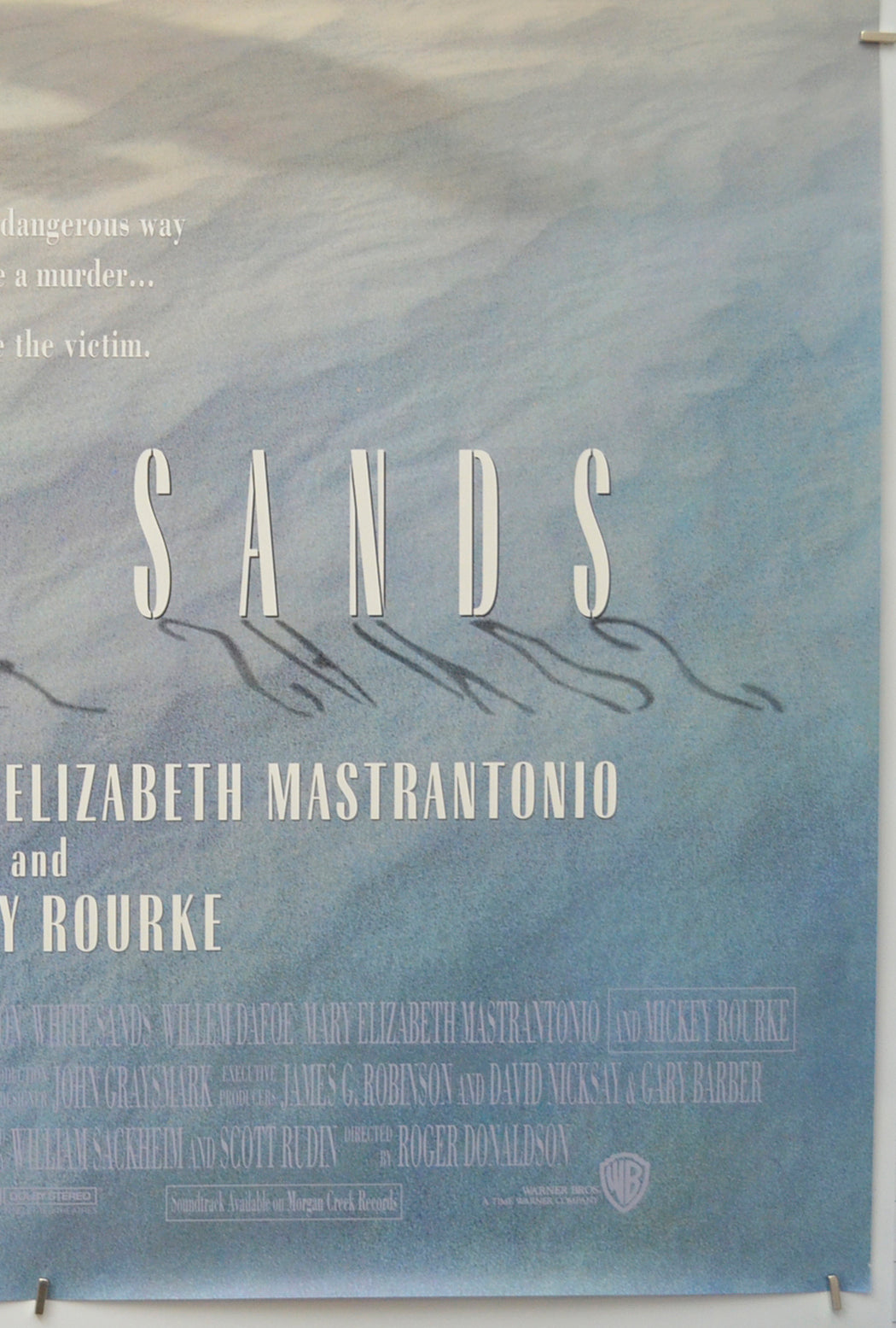 WHITE SANDS (Bottom Right) Cinema One Sheet Movie Poster