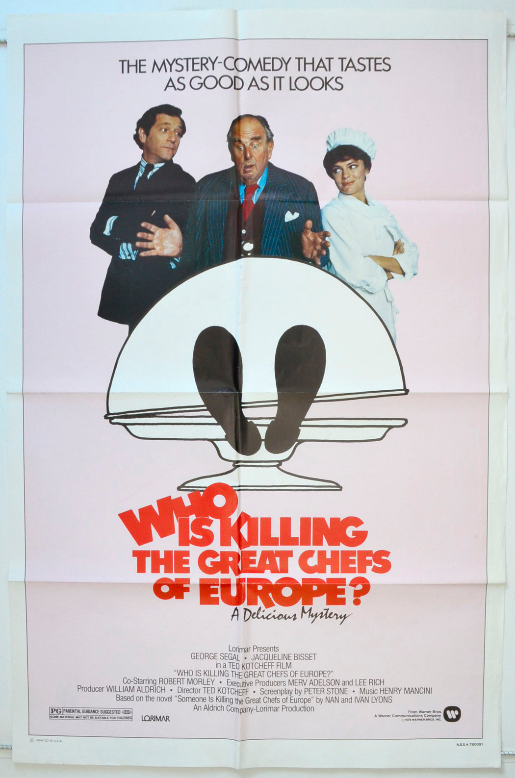 Who Is Killing The Great Chefs Of Europe (a.k.a. Too Many Chefs) Original One Sheet Poster - Movie Poster