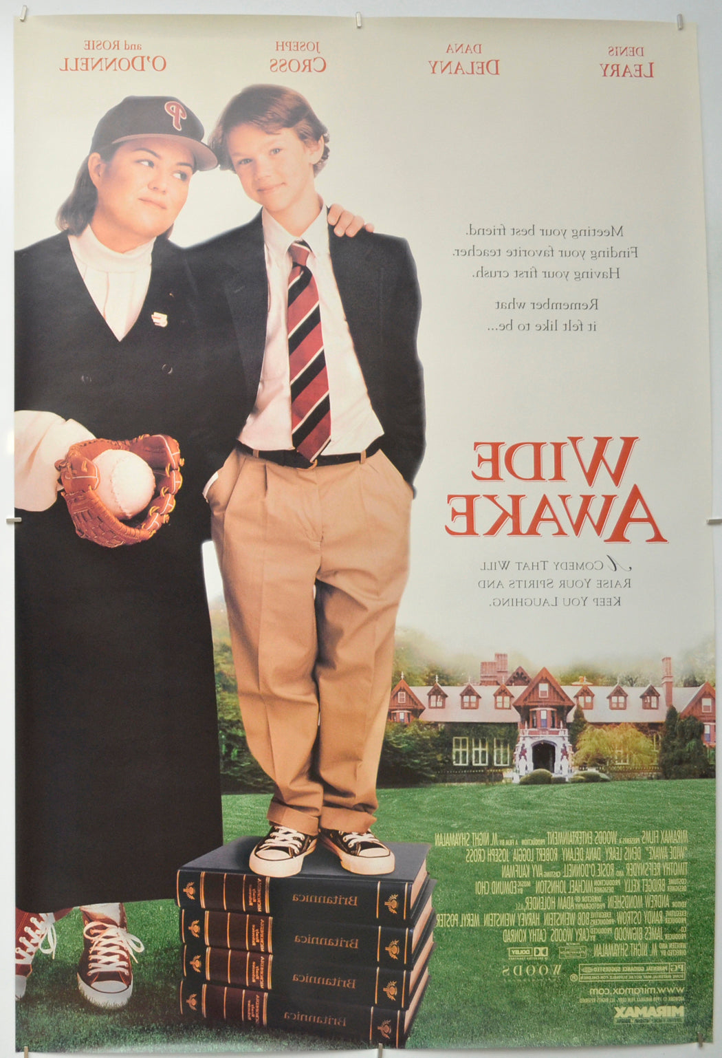 WIDE AWAKE (Back) Cinema One Sheet Movie Poster