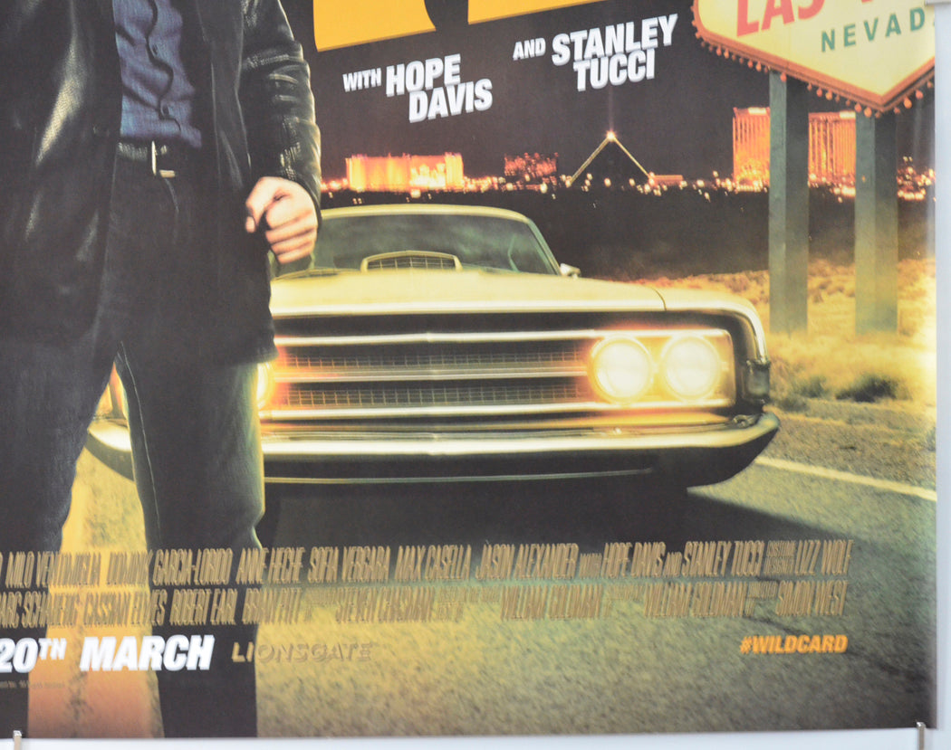 WILD CARD (Bottom Right) Cinema Quad Movie Poster