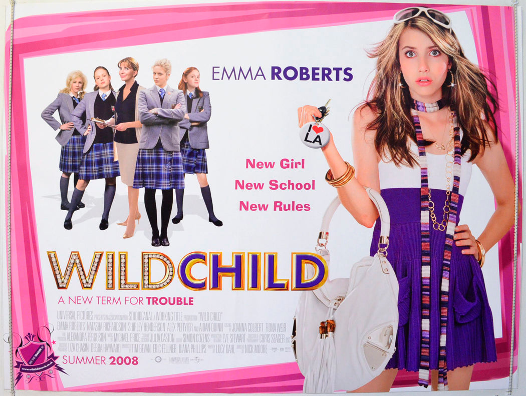 Wild Child Original British Quad Poster - Film Poster - Movie Poster