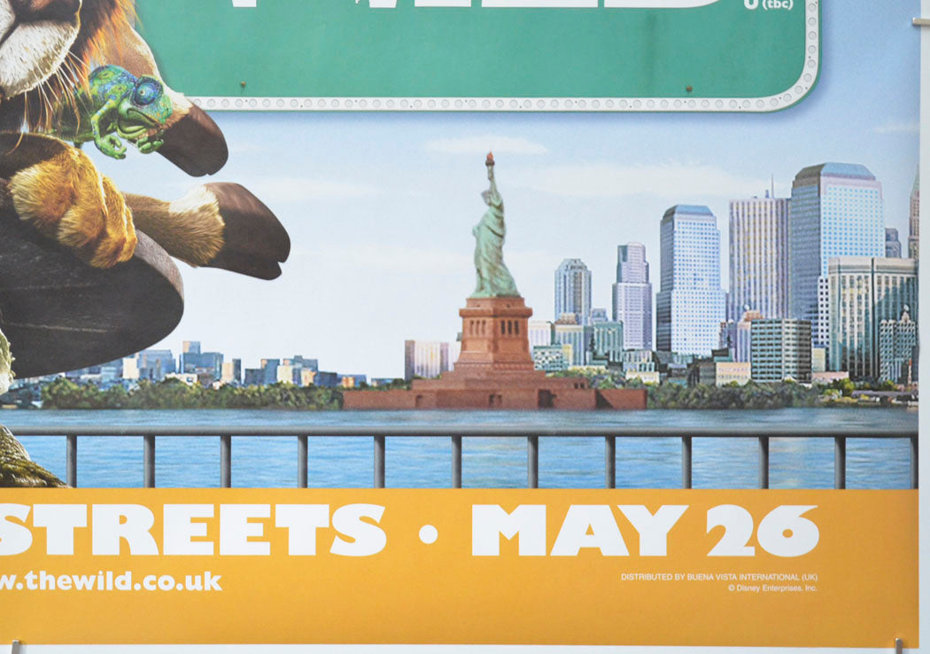 THE WILD (Bottom Right) Cinema Quad Movie Poster