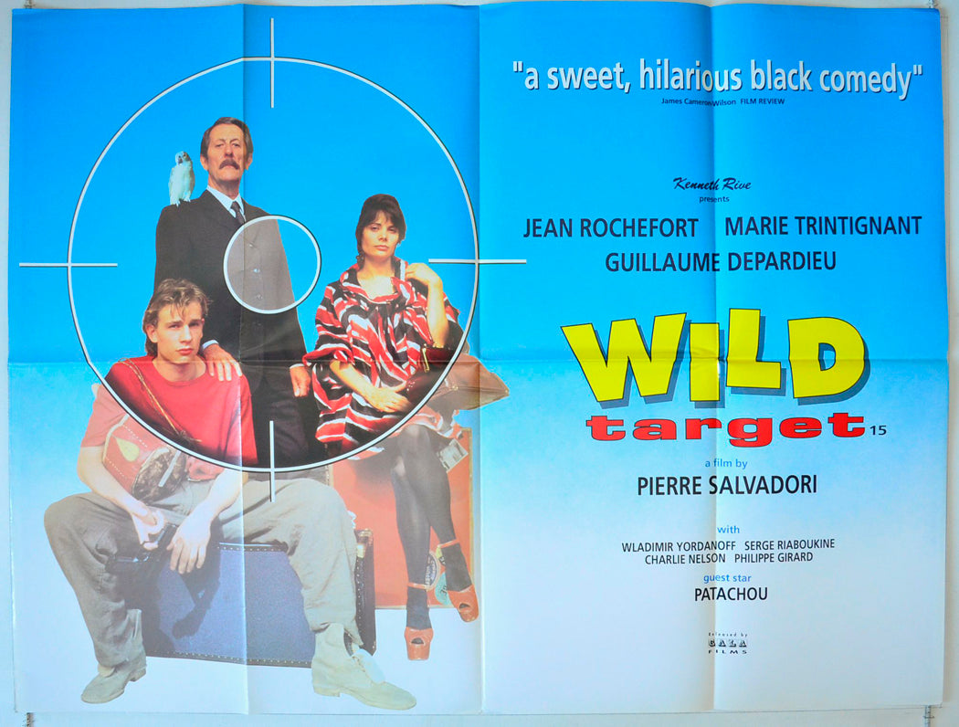 Wild Target (a.k.a. Cible émouvante) Original British Quad Poster - Movie Poster