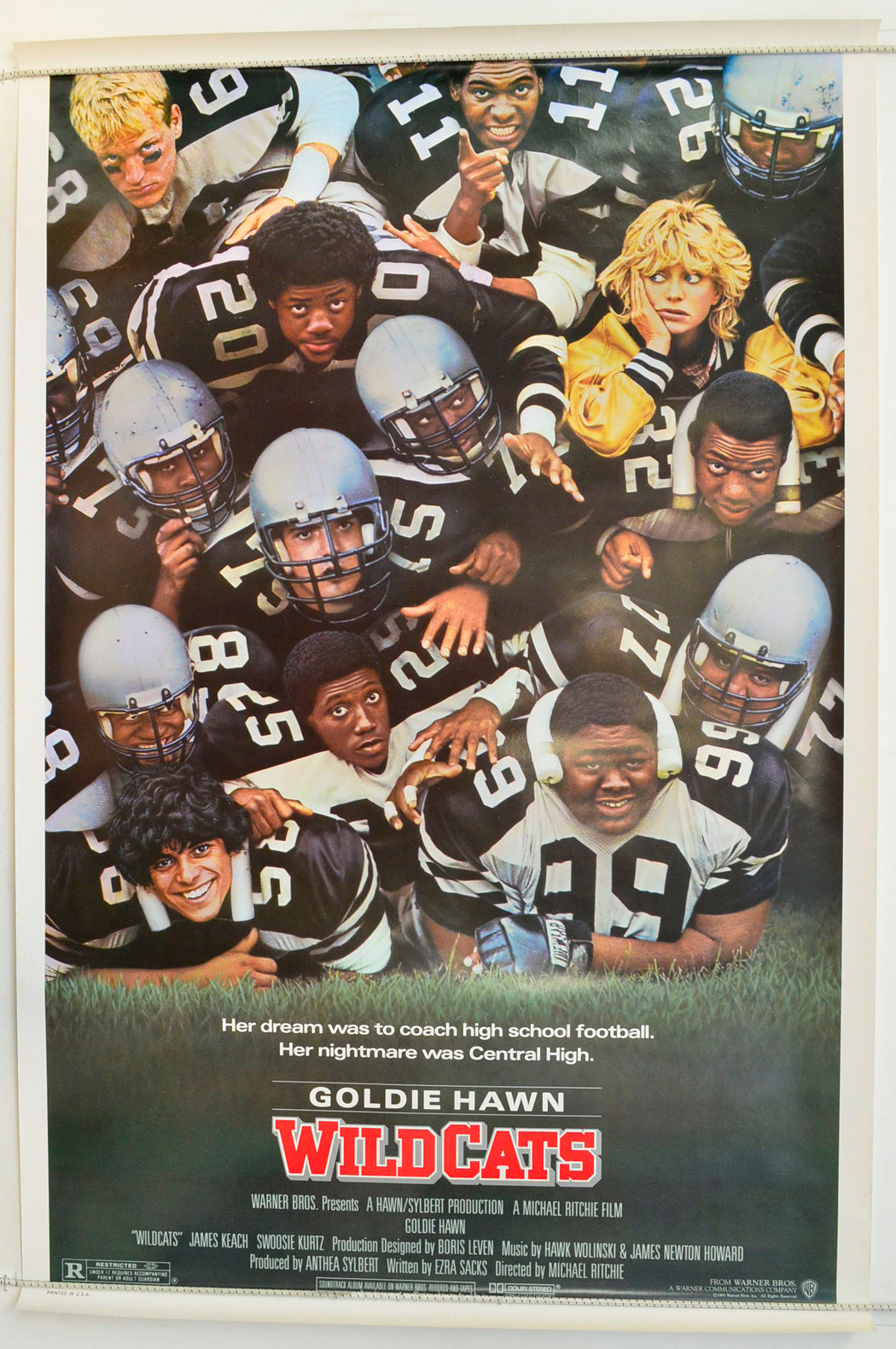 Wildcats Original One Sheet Poster - Film Poster - Movie Poster