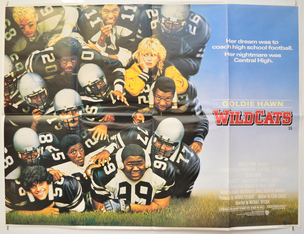 Wildcats Original Quad Poster - Film Poster - Movie Poster