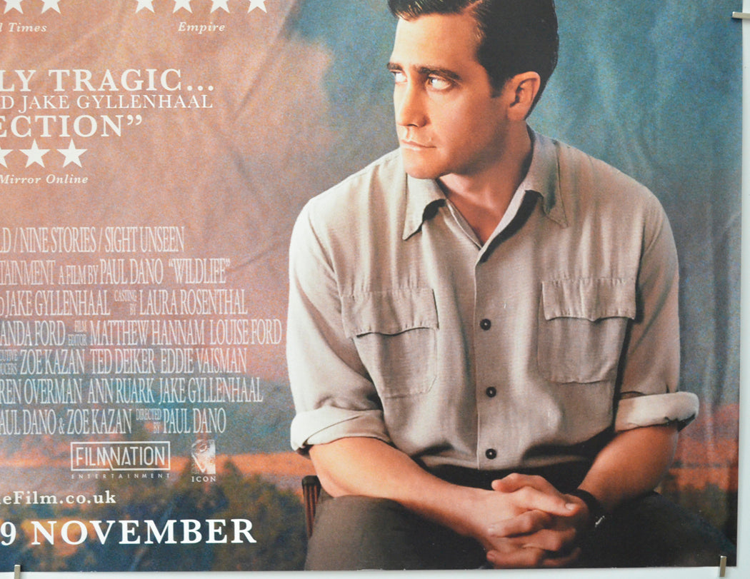 WILDLIFE (Bottom Right) Cinema Quad Movie Poster