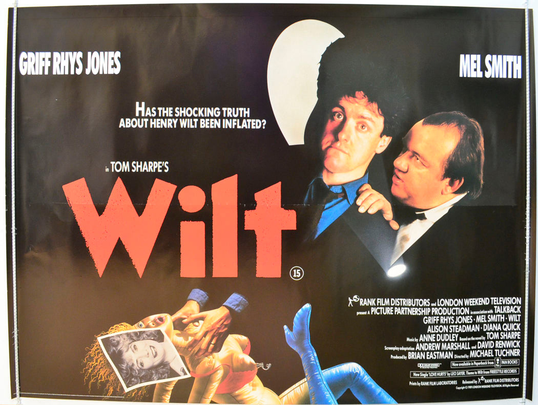 Wilt Original British Quad Poster - Film Poster - Movie Poster