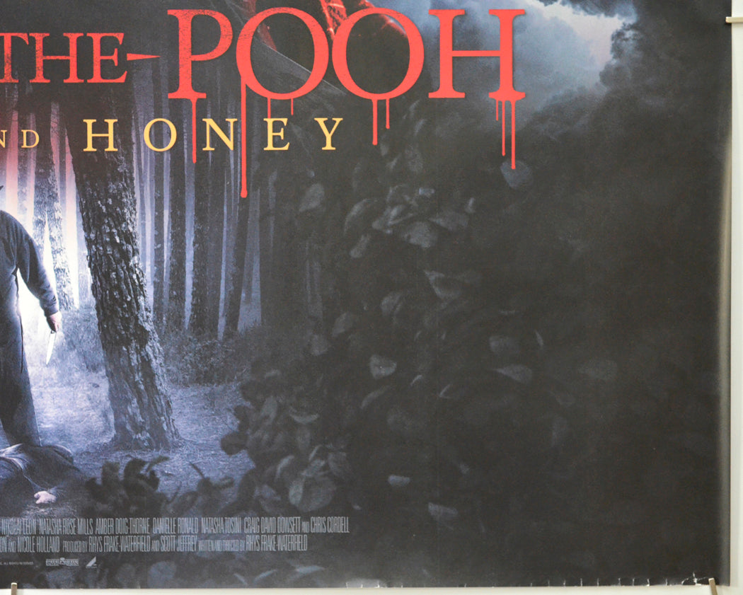 WINNIE THE POOH: BLOOD AND HONEY (Bottom Right) Cinema Quad Movie Poster