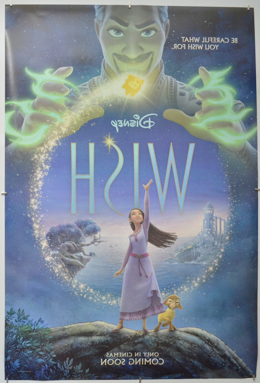 Wish (Back) Cinema One Sheet Movie Poster