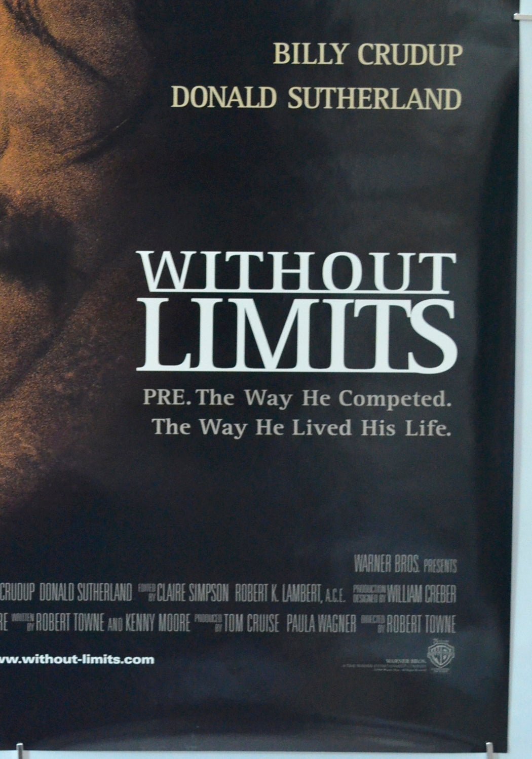 WITHOUT LIMITS (Bottom Right) Cinema One Sheet Movie Poster