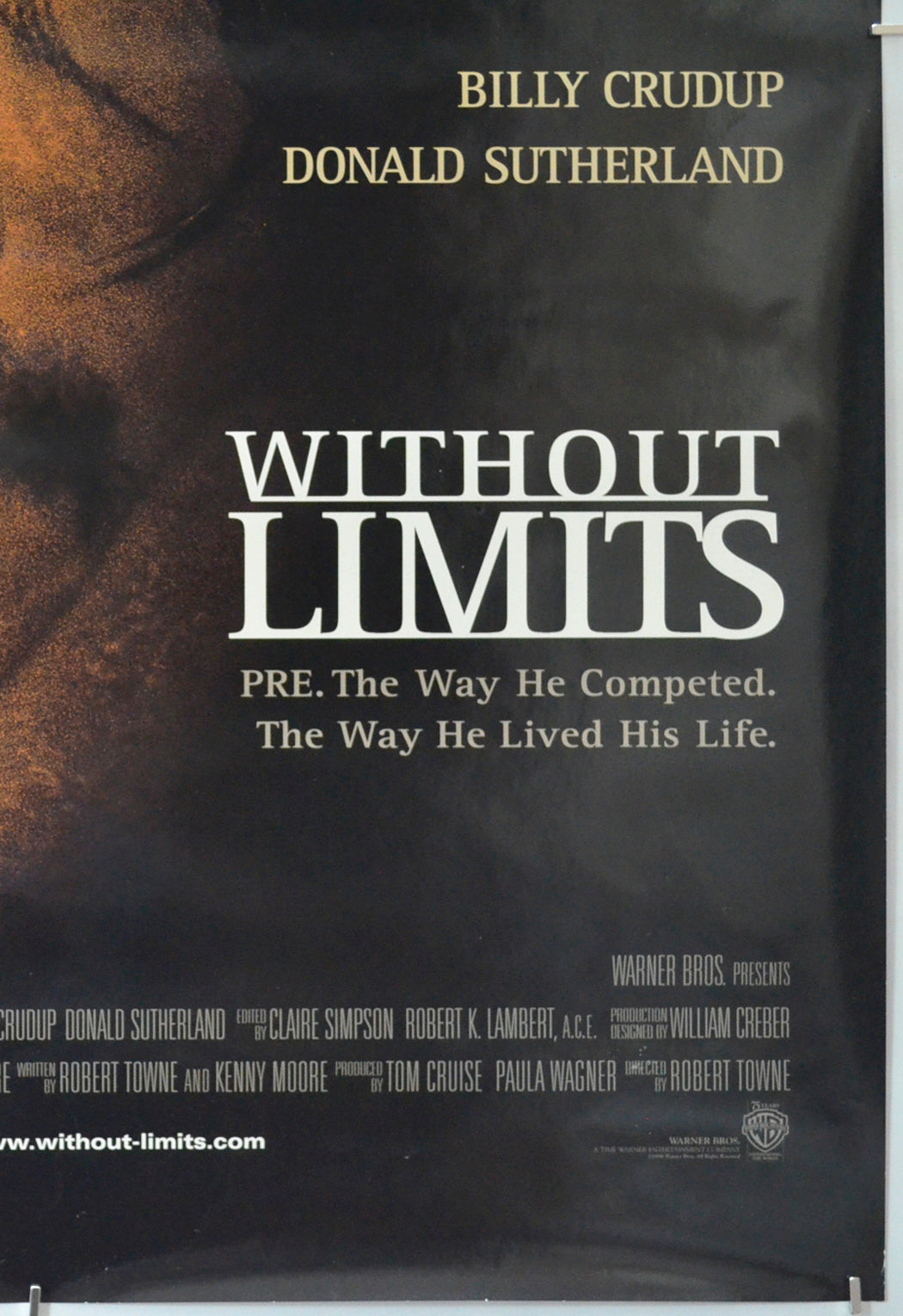 WITHOUT LIMITS (Bottom Right) Cinema One Sheet Movie Poster
