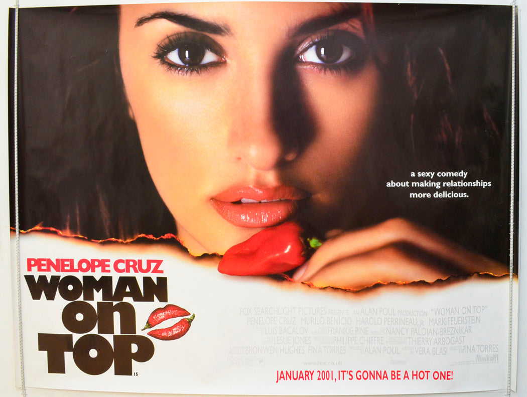 Woman On Top Original British Quad Poster - Film Poster - Movie Poster