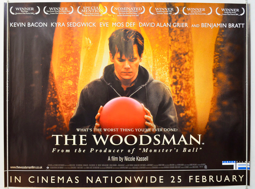 The Woodsman Original British Quad Poster - Film Poster - Movie Poster