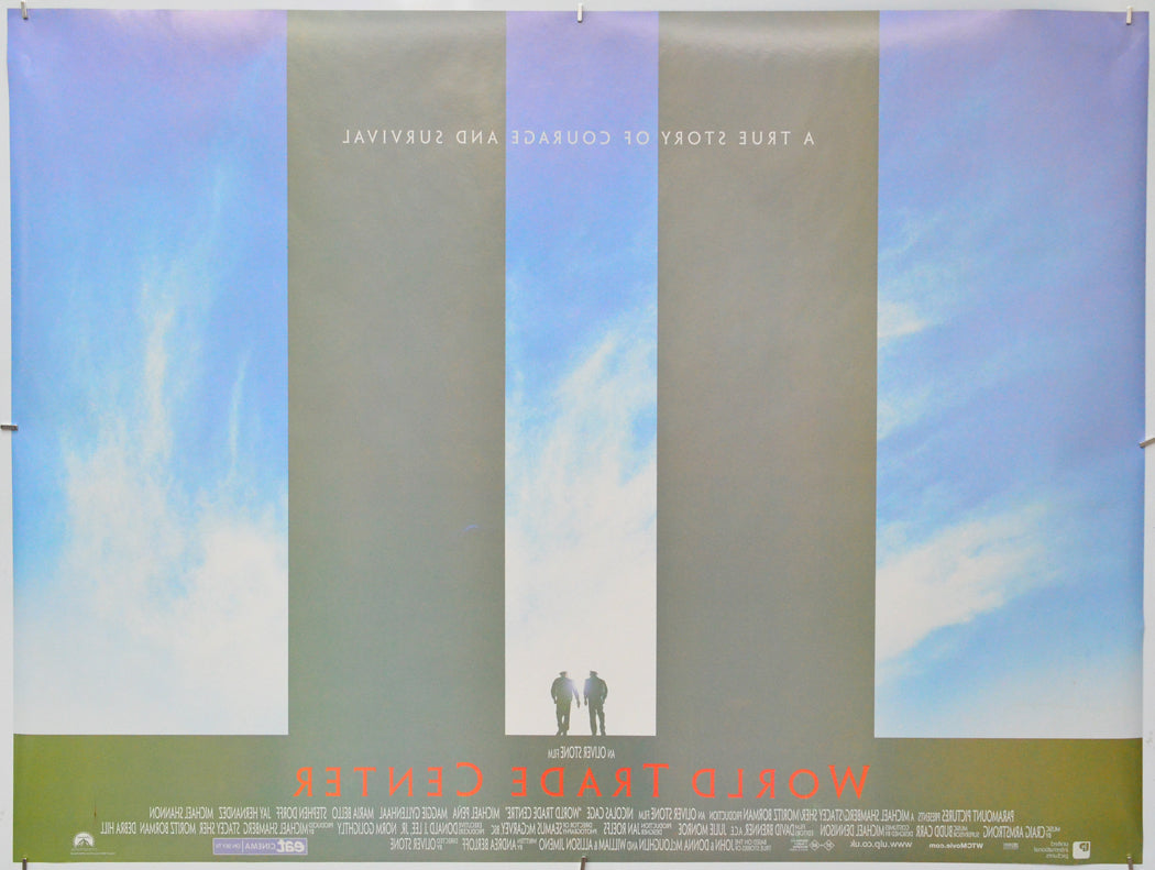 World Trade Center (Back) Cinema Quad Movie Poster