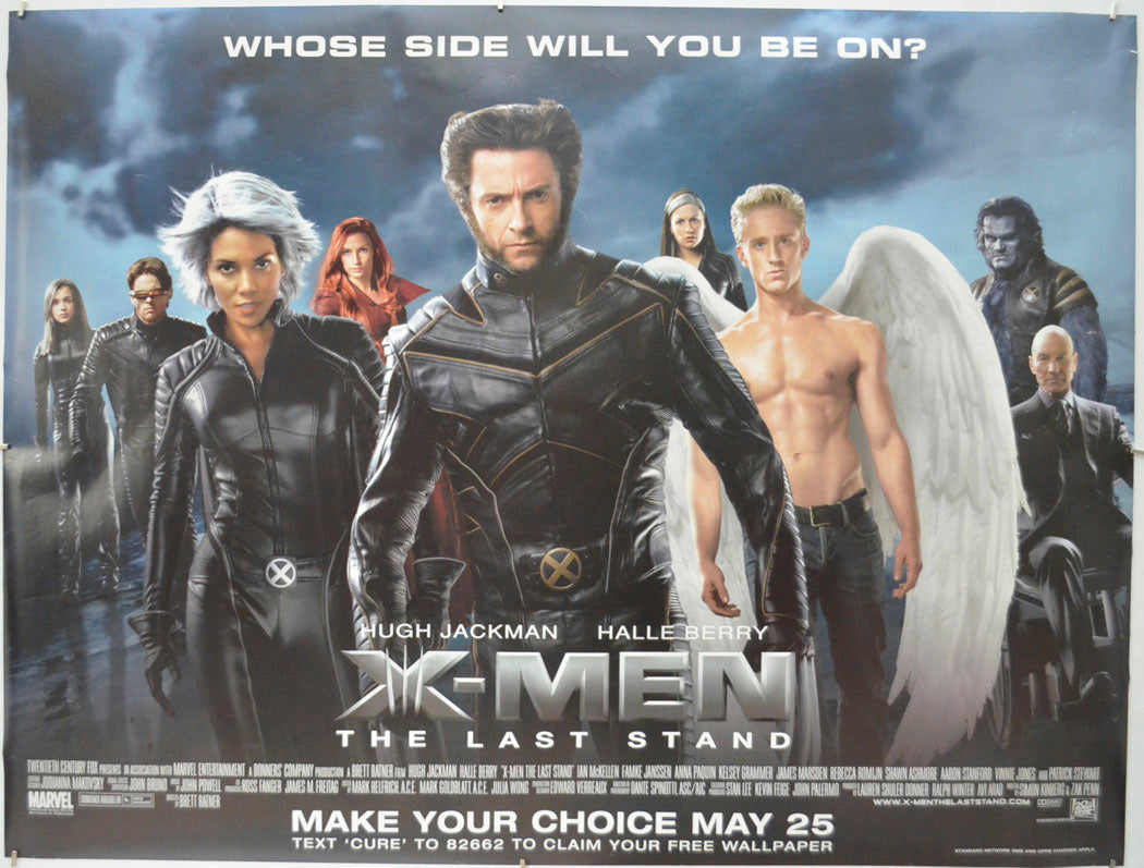 “X-Men 3 : The Last Stand” Original Quad Poster - Film Poster - Movie