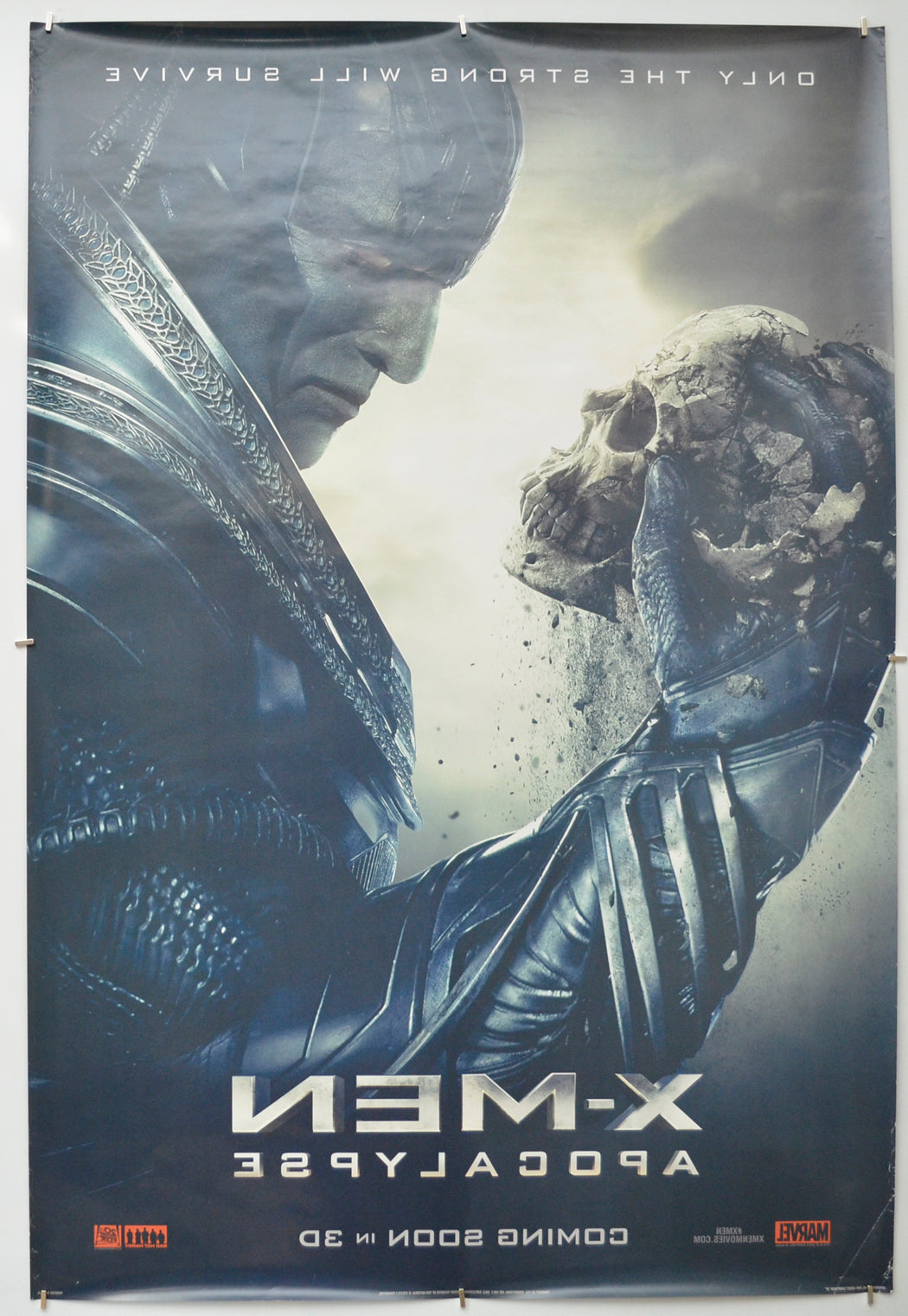 X-MEN : APOCALYPSE (Back) Cinema One Sheet Movie Poster