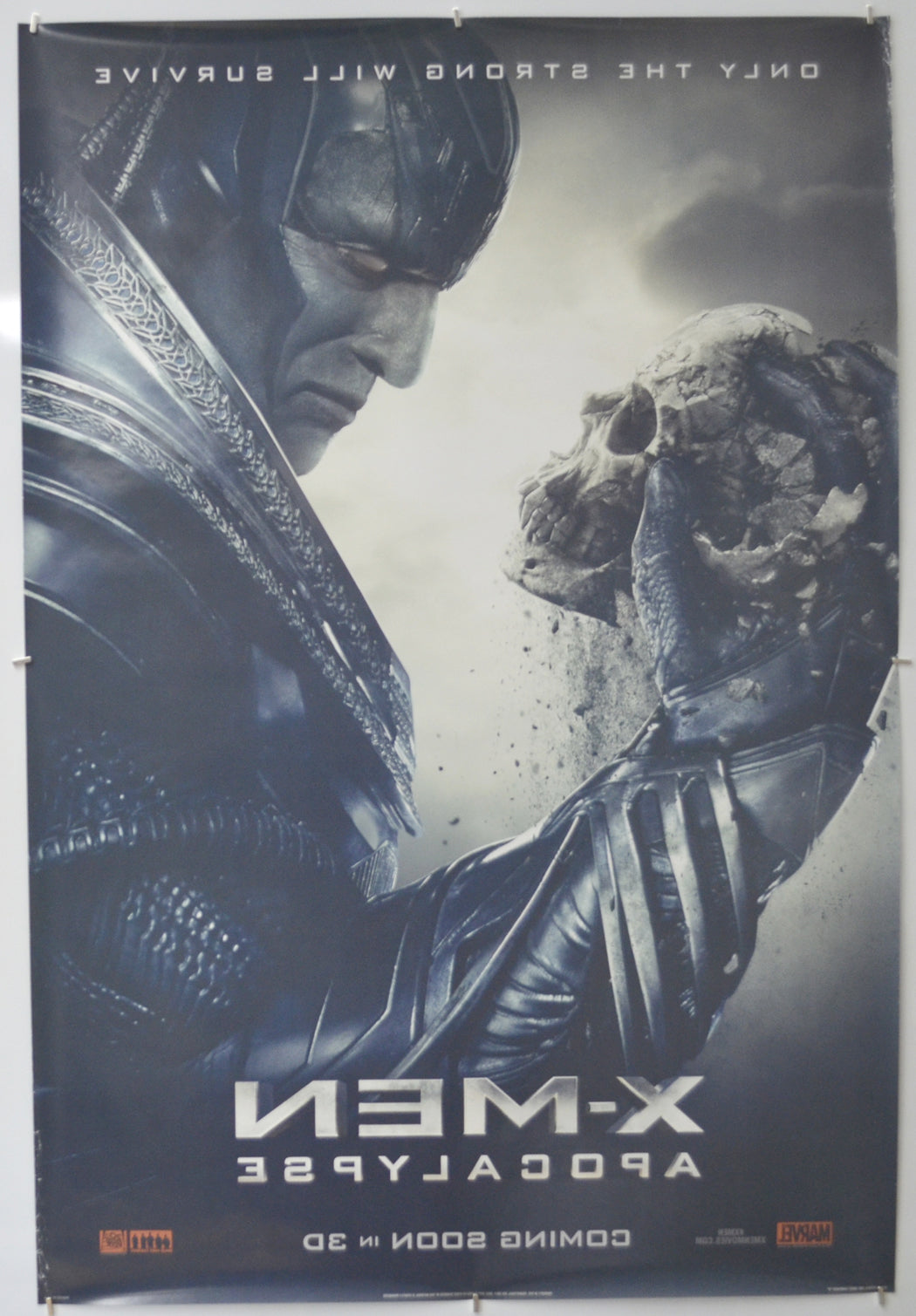X-MEN : APOCALYPSE (Back) Cinema One Sheet Movie Poster