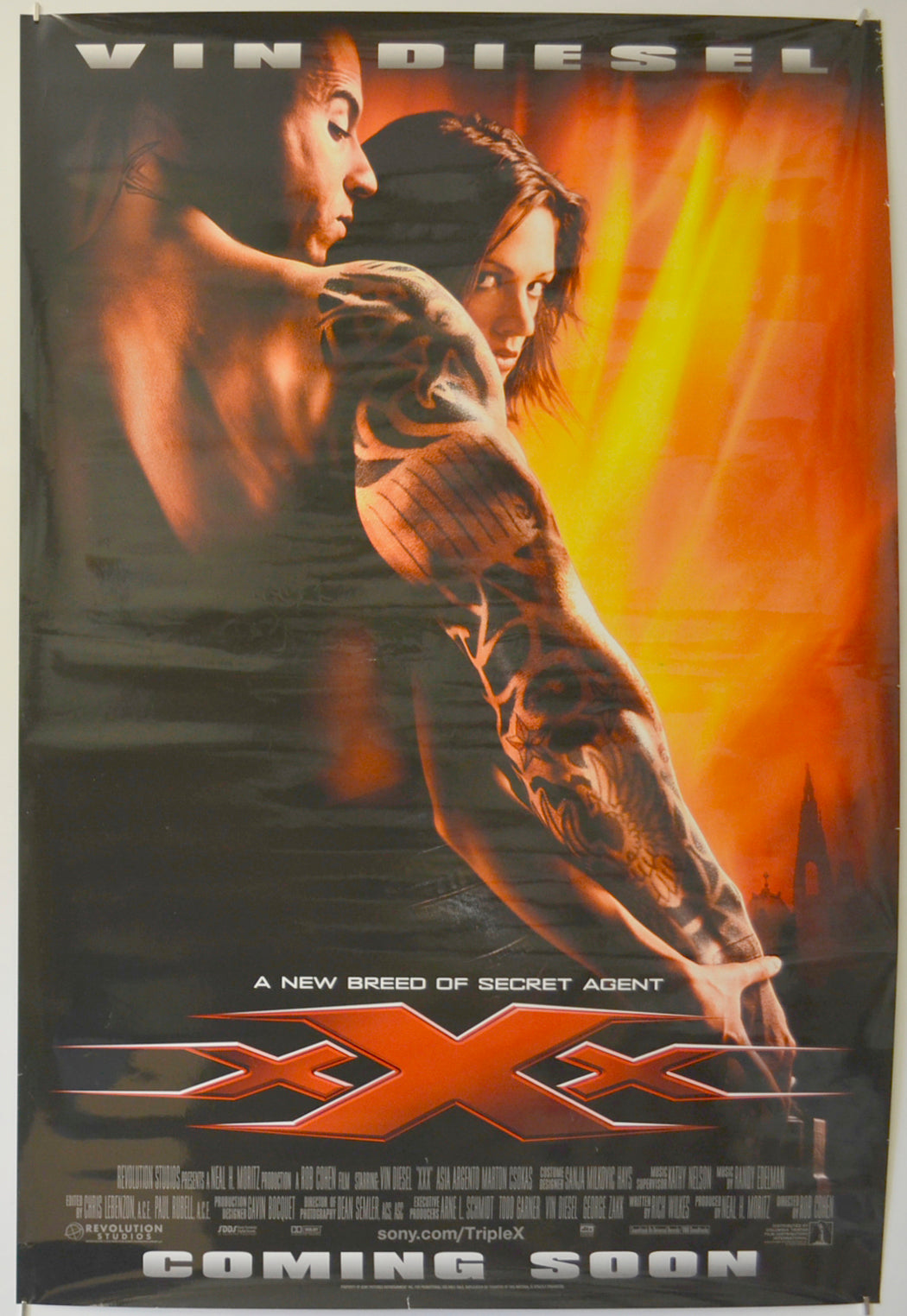 XXX (Teaser / Advance Version) Original One Sheet Poster - Film Poster - Movie Poster