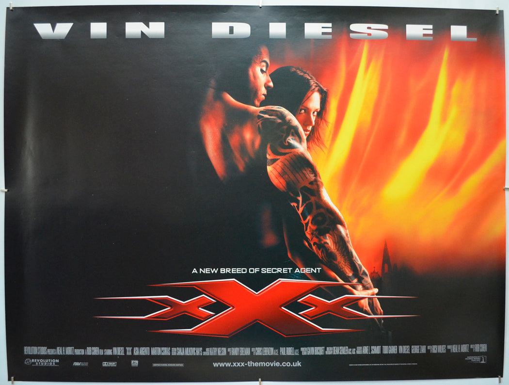 XXX” - Original Quad Poster - Film Poster - Movie Poster – pastposters