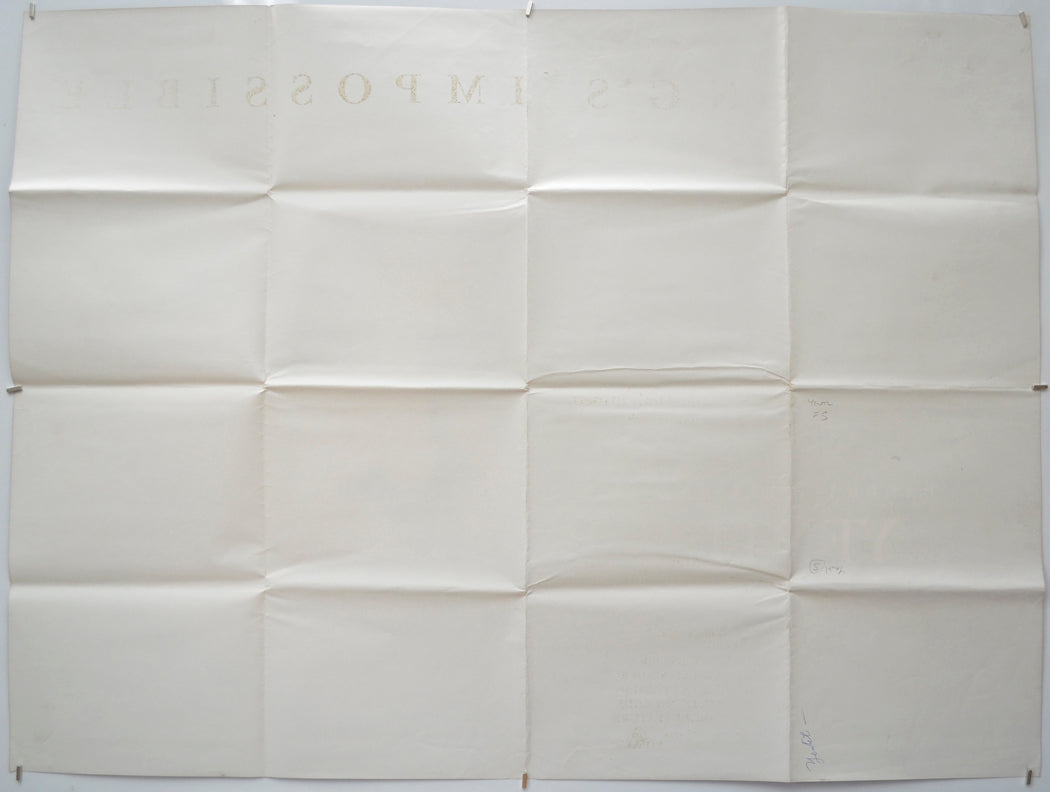 YENTL (Back) Cinema Quad Movie Poster