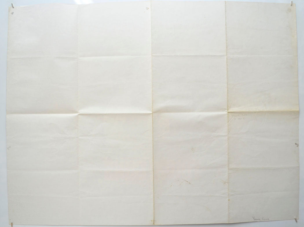 YOUNG GUNS (Back) Cinema Quad Movie Poster