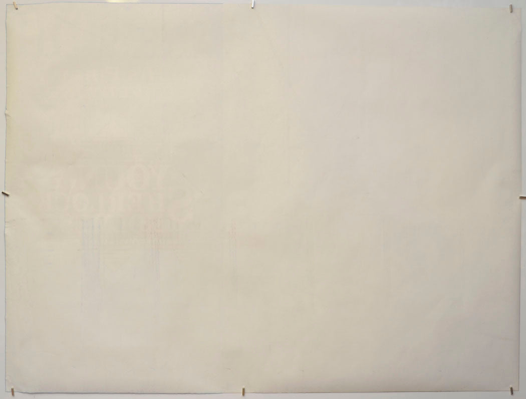 YOUNG SHERLOCK HOLMES (Back) Cinema Quad Movie Poster